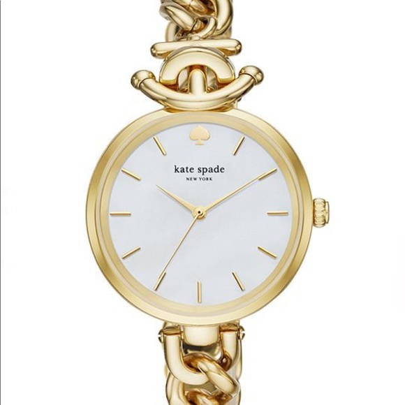 kate spade Accessories - BNIB Kate Spade Gold Anchor Chain Link Watch